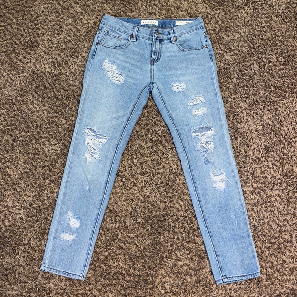 Pacsun Bullhead Boyfriend Skinny Ripped Jeans